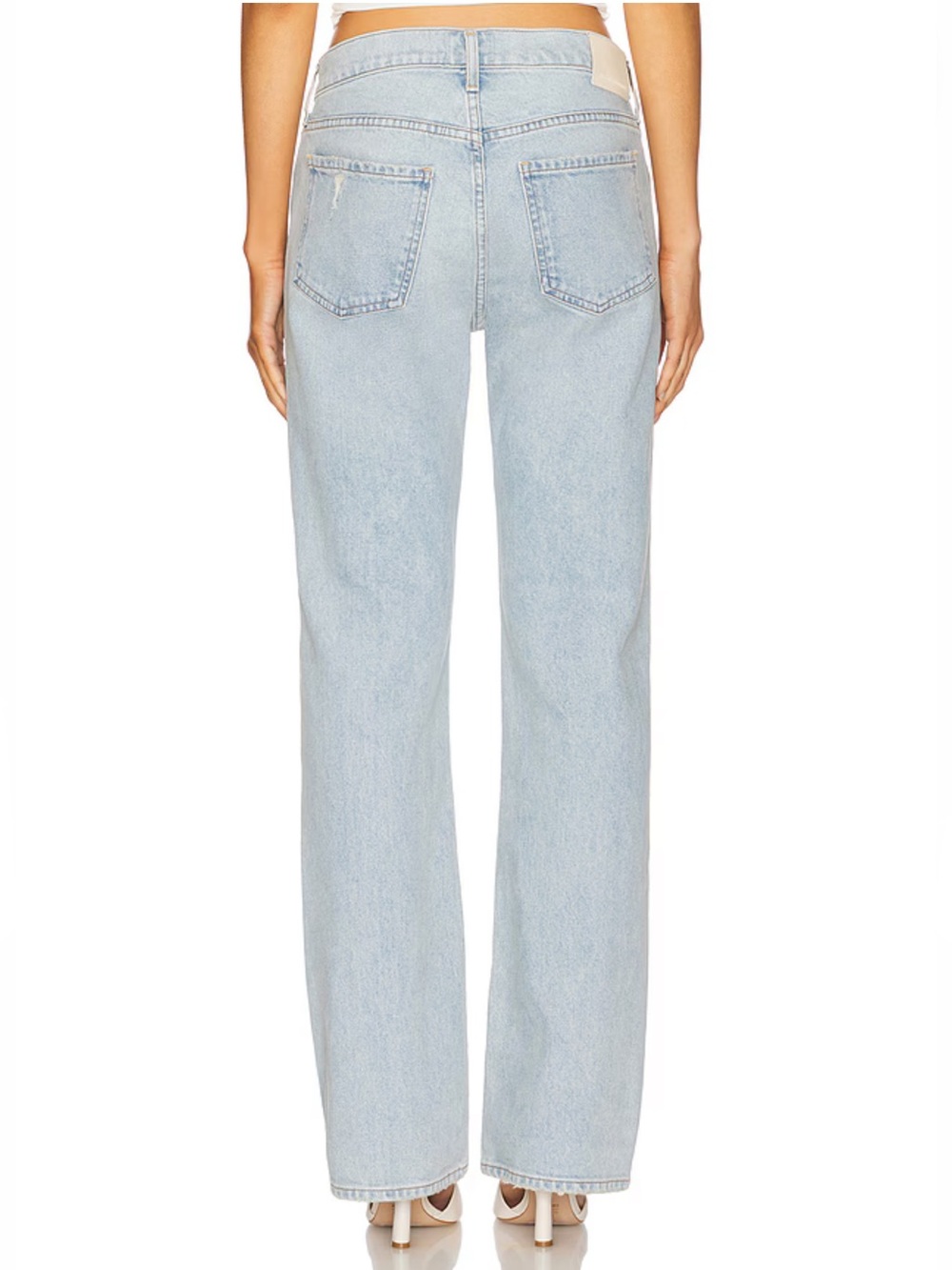 Citizens of Humanity Genova Low Rise Bootcut Jeans in Villa light wash sz 26 - Picture 4 of 16